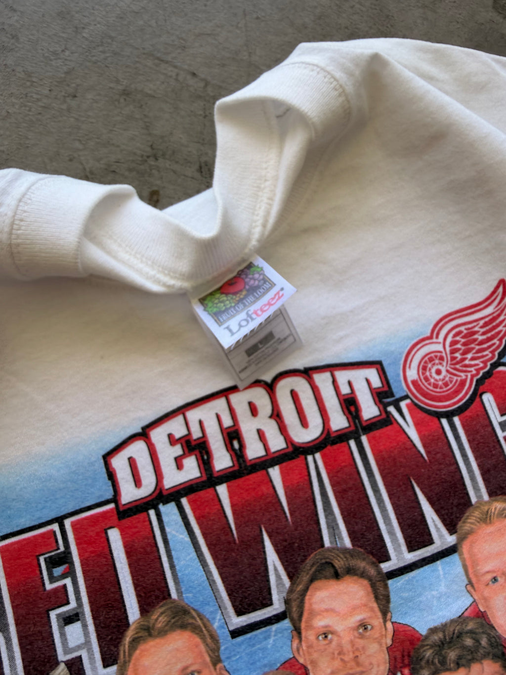 Detroit Red Wings Caricature tee - L