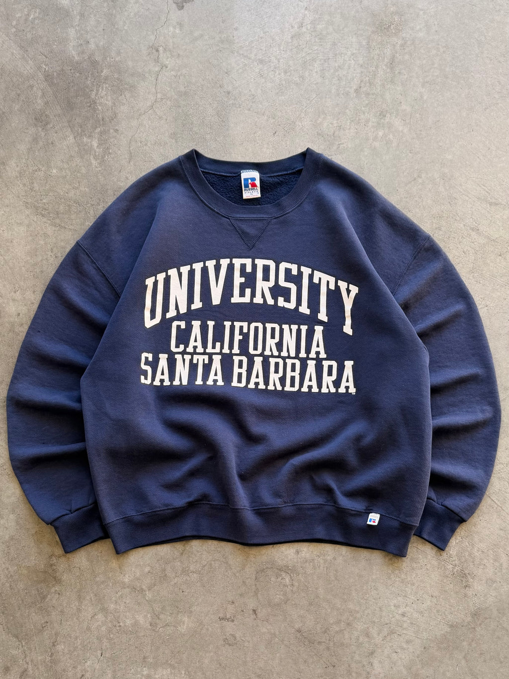 UCSB navy Russell Athletic crewneck - XL