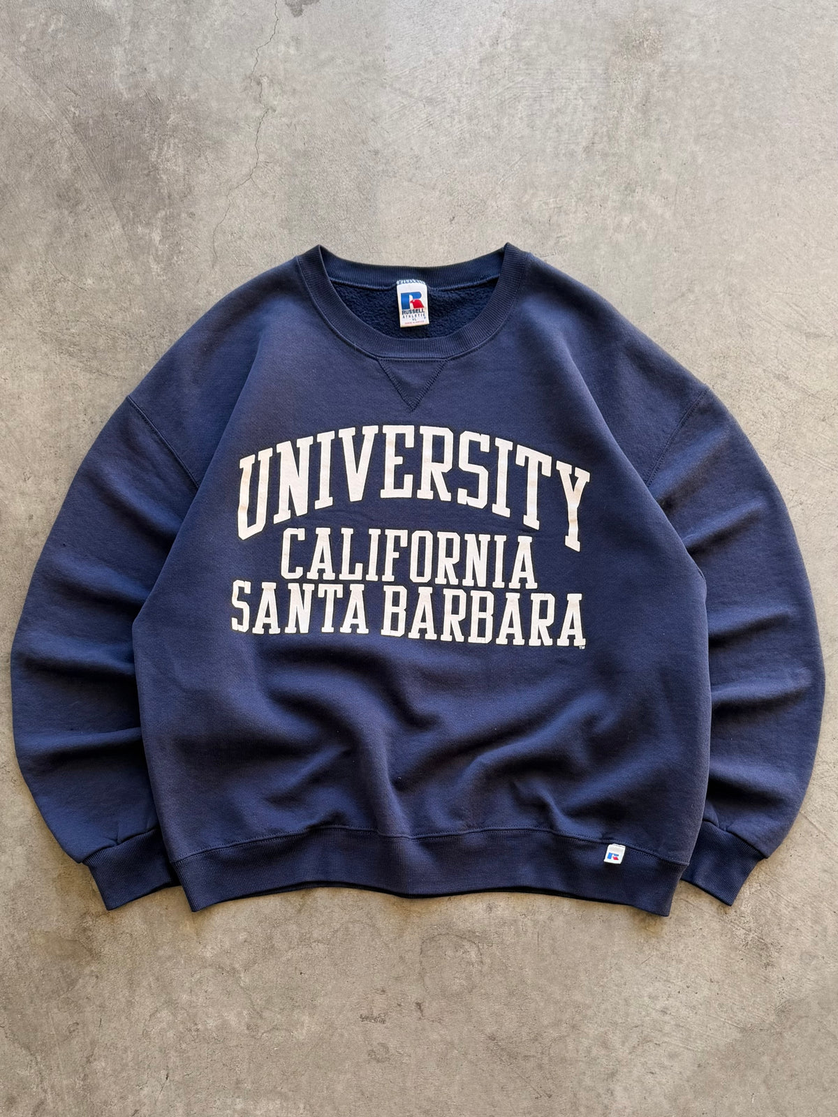 UCSB navy Russell Athletic crewneck - XL