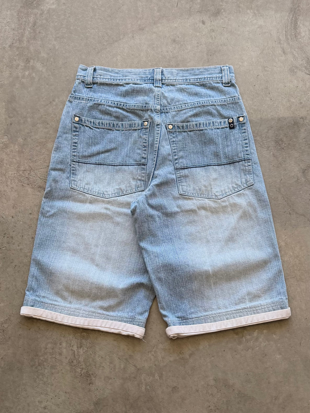Y2K Southpole acid wash jorts Sz 31