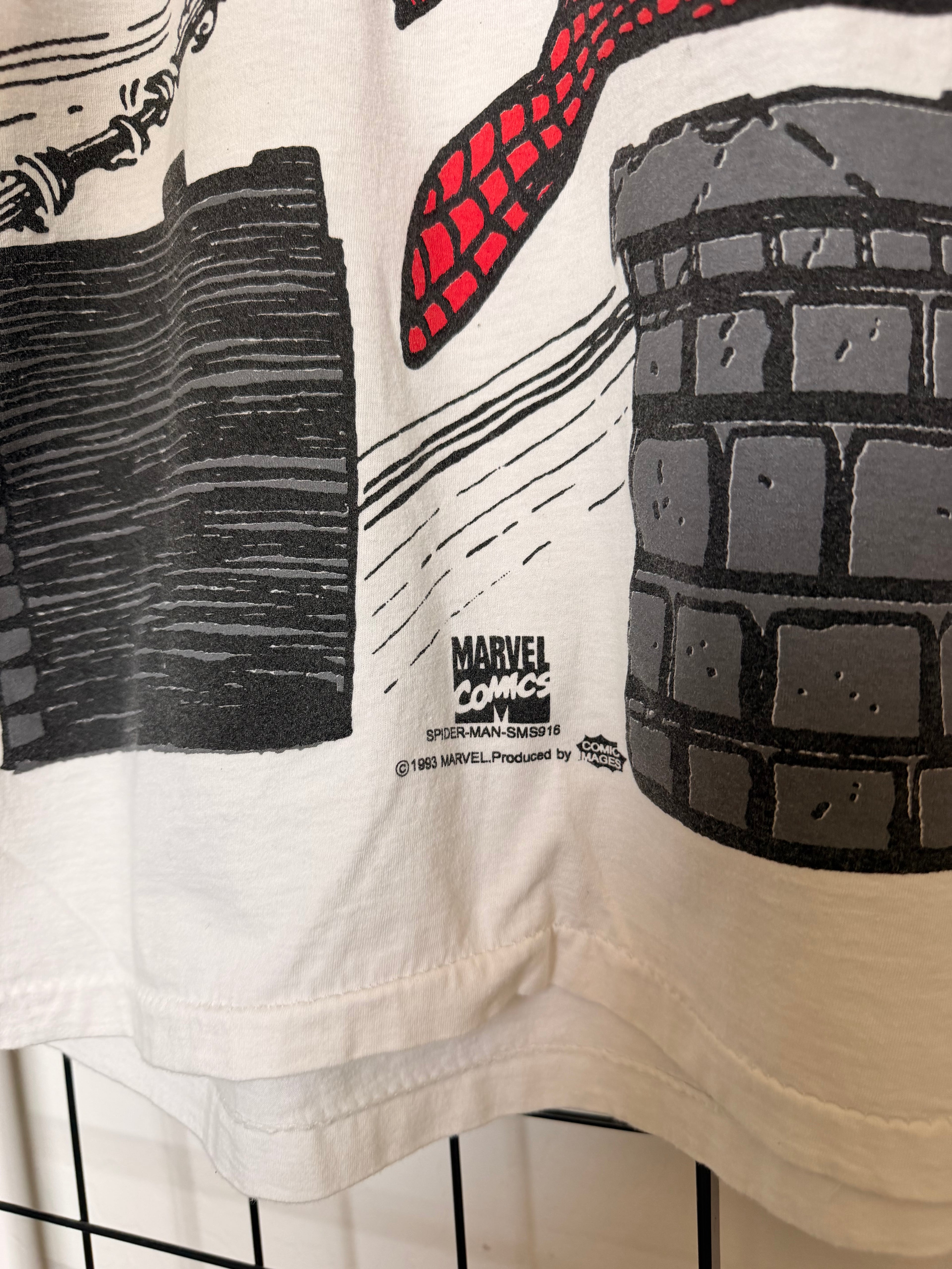 Spidey senses giant AOP reprint tee - L