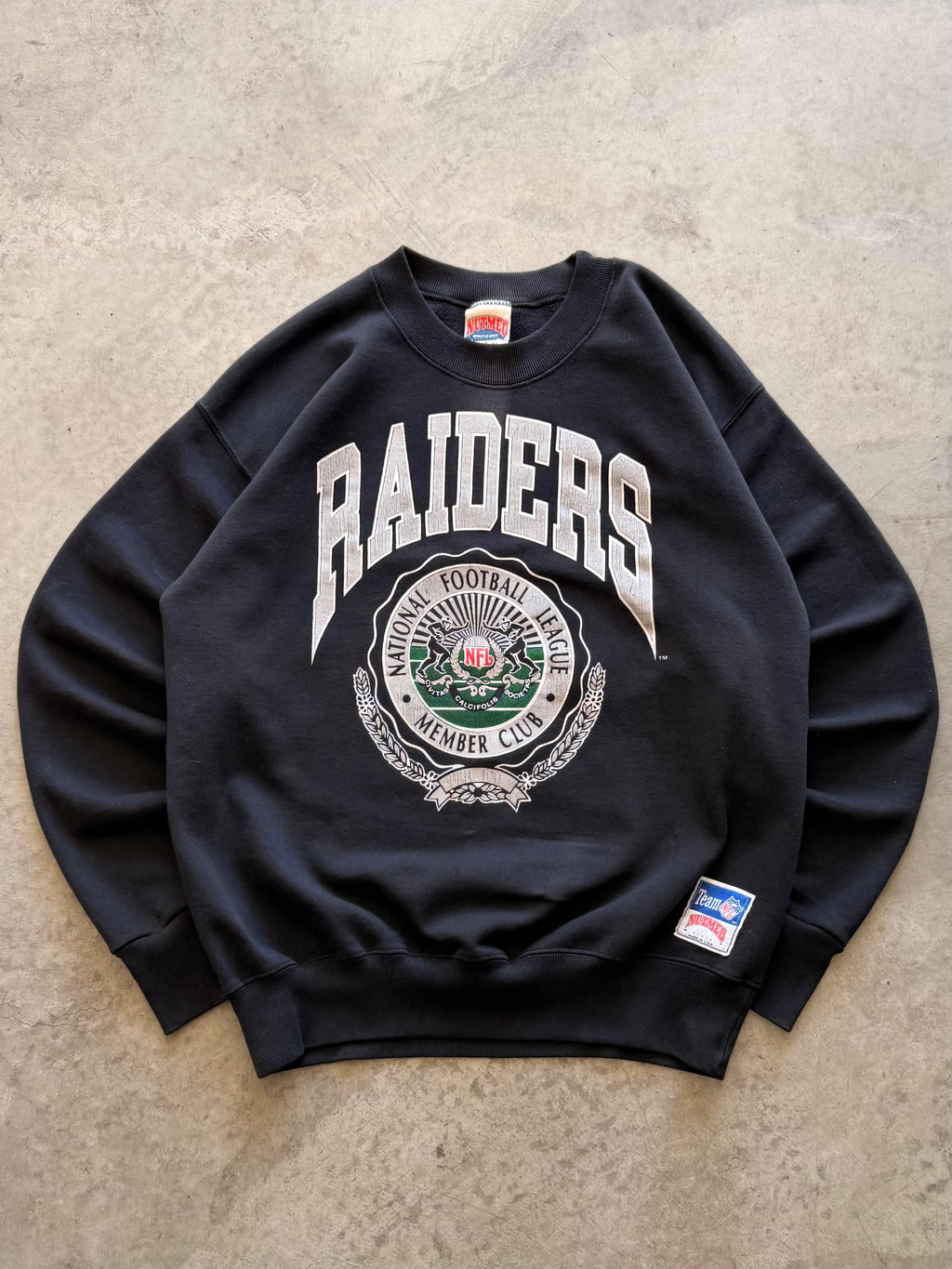 90s Raiders crewneck - L