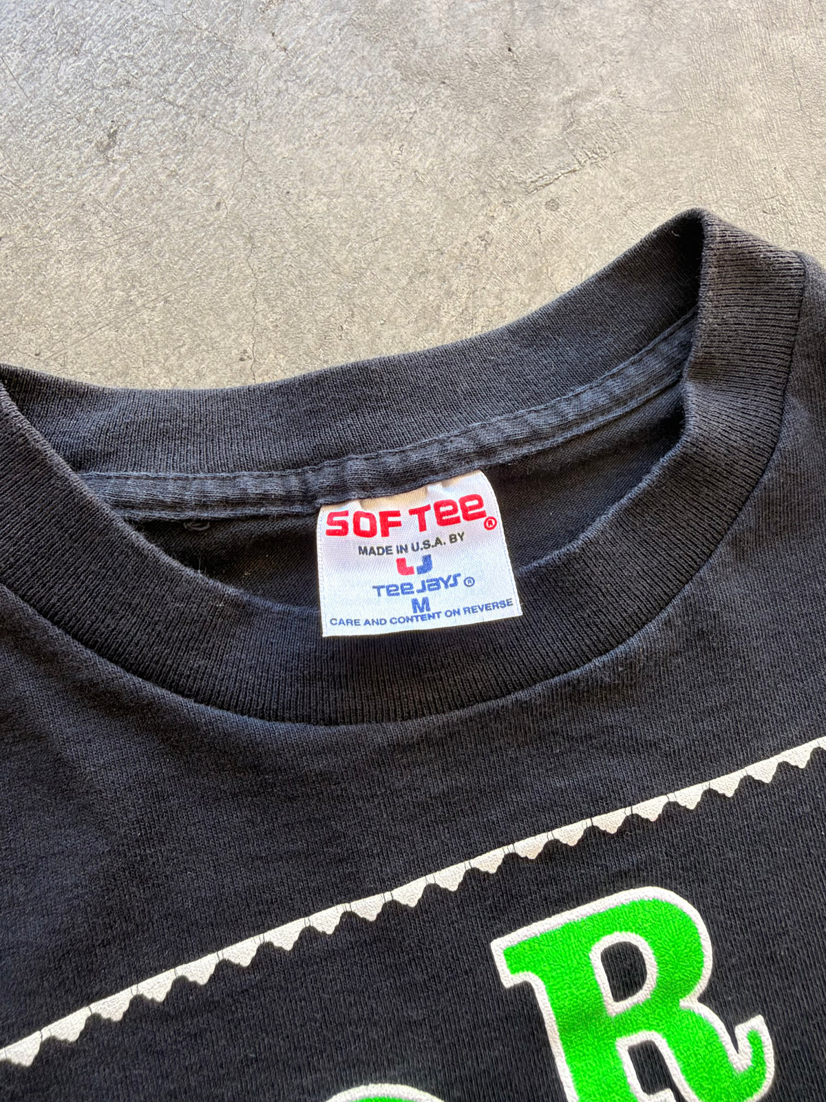 90s World Gym tee - M