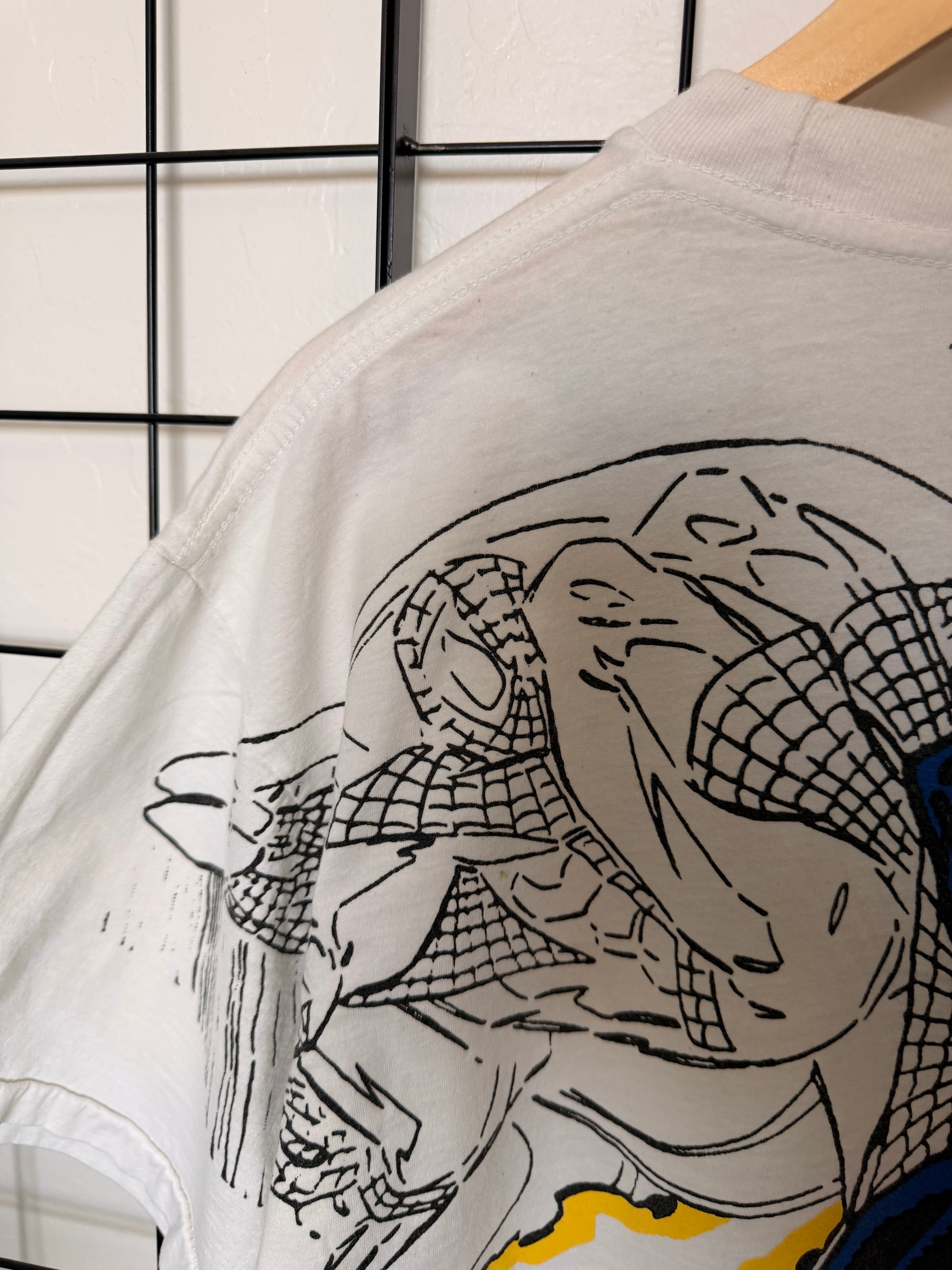 Spidey senses giant AOP reprint tee - L