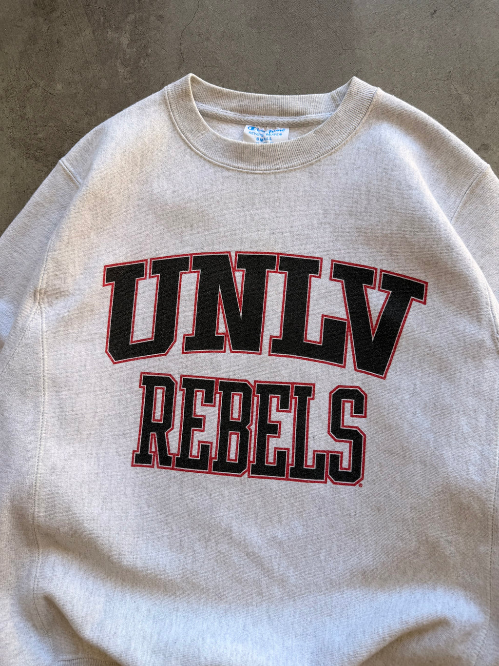 UNLV reverse weave crewneck - S