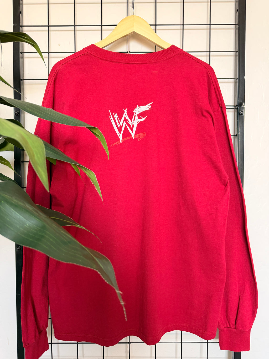 WWF superstars promo longsleeve tee - XL
