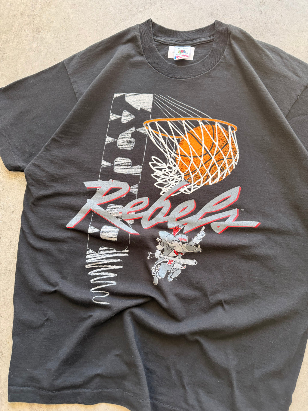 UNLV basketball black tee - XL