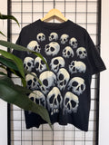 Skull Pile black graphic tee - L