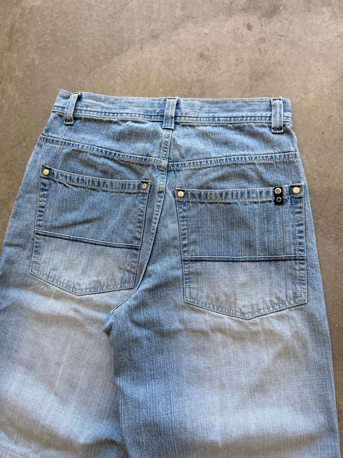 Y2K Southpole acid wash jorts Sz 31
