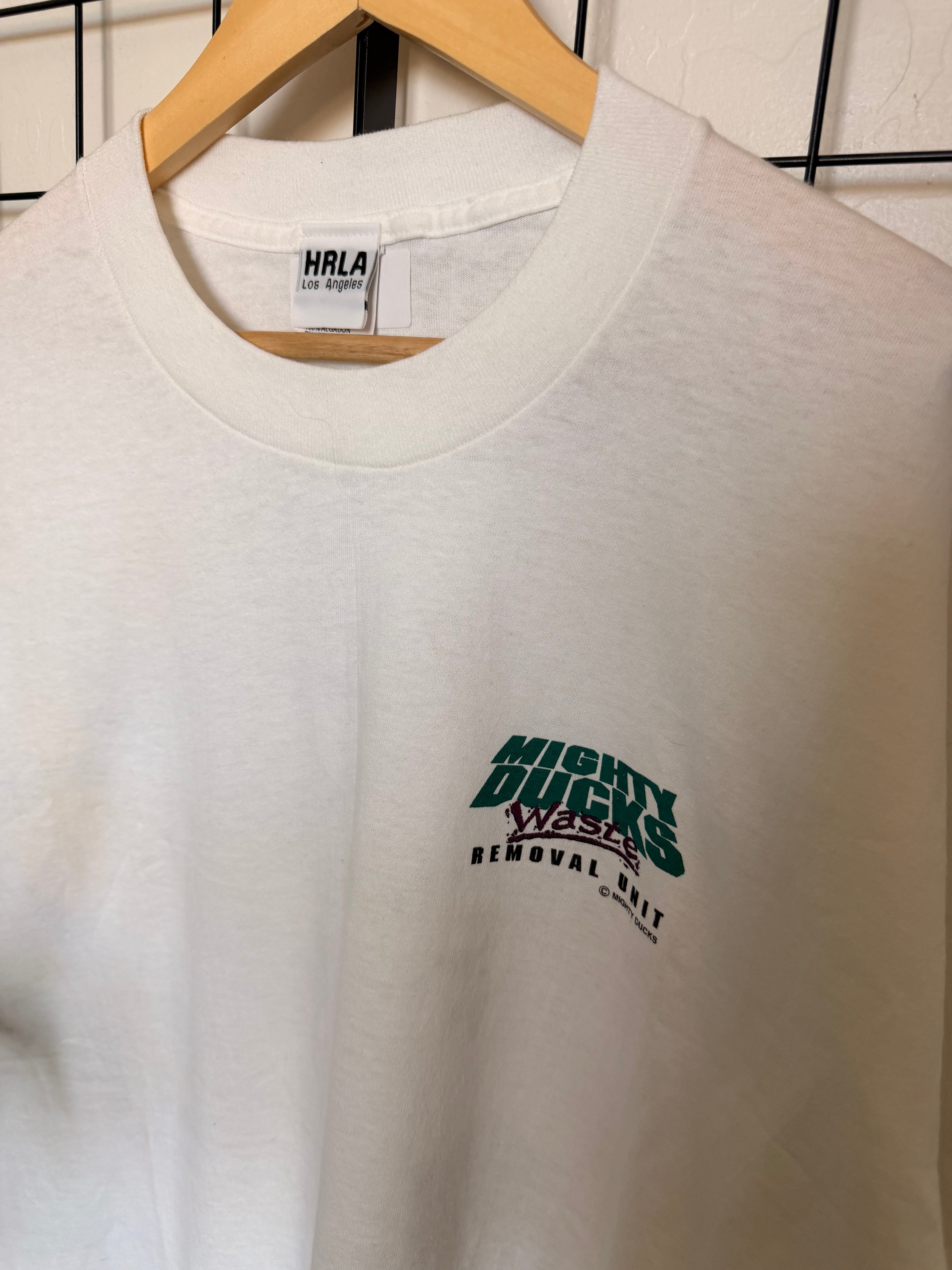Mighty Ducks Signatures white tee - XL