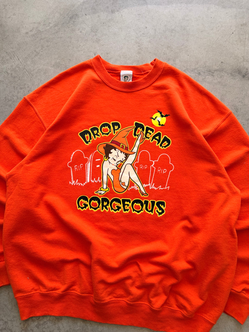 Betty Boop Halloween crewneck - XL