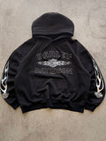 Harley Davidson black hoodie - 2XL