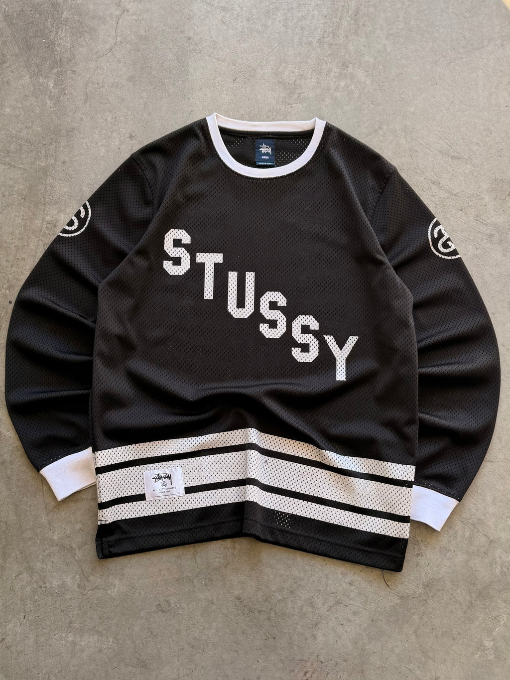 Stussy black jersey - M