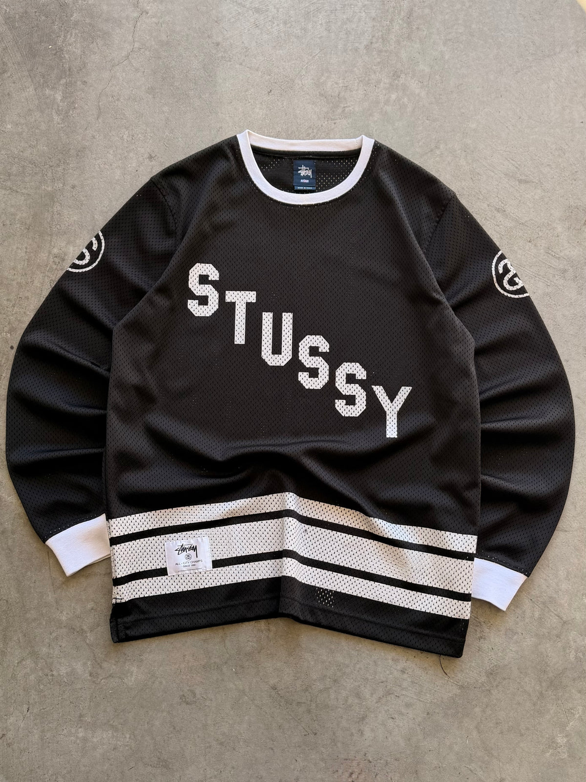 Stussy black jersey - M