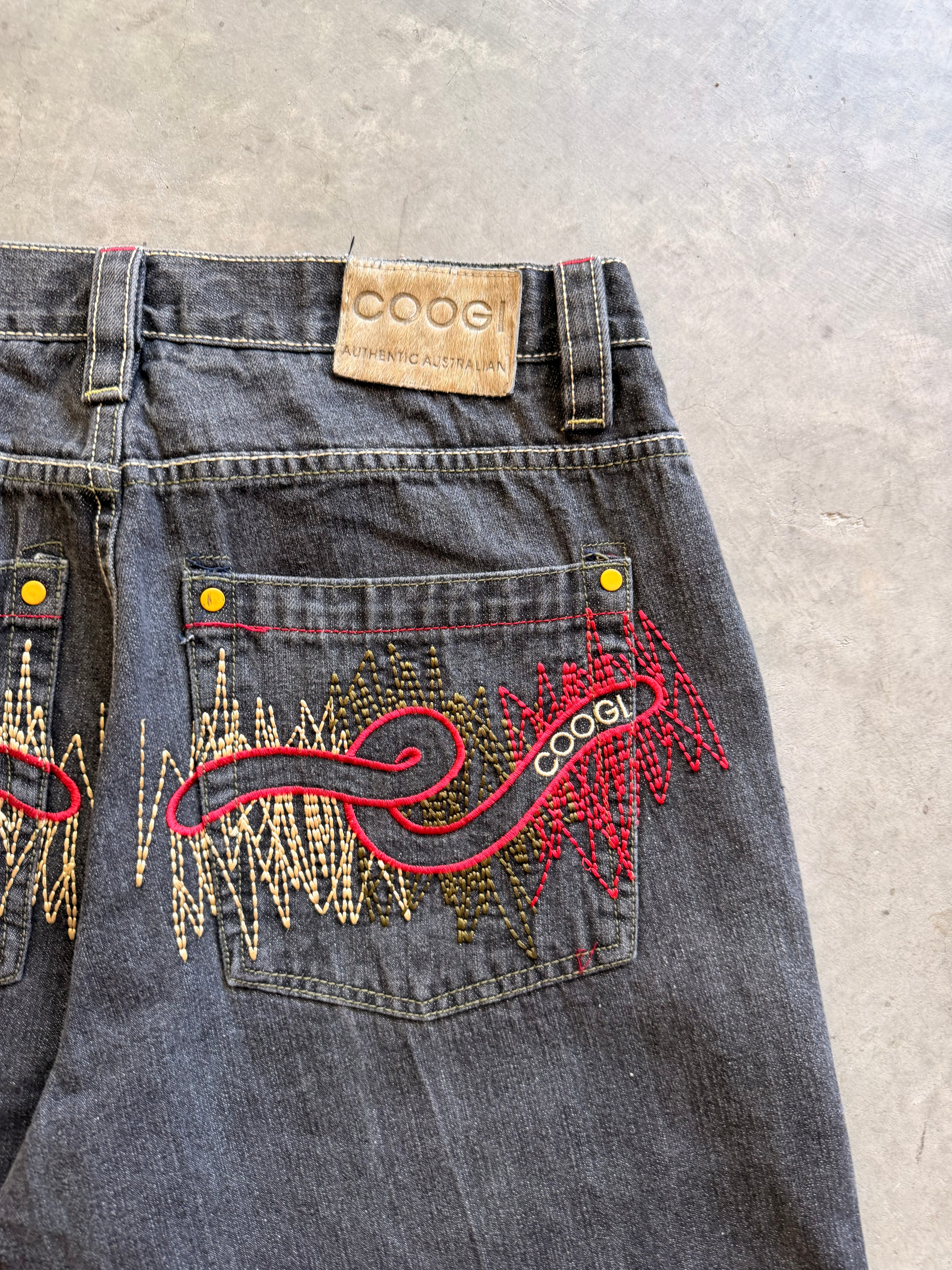 Coogi Y2K ash grey pants Sz 36