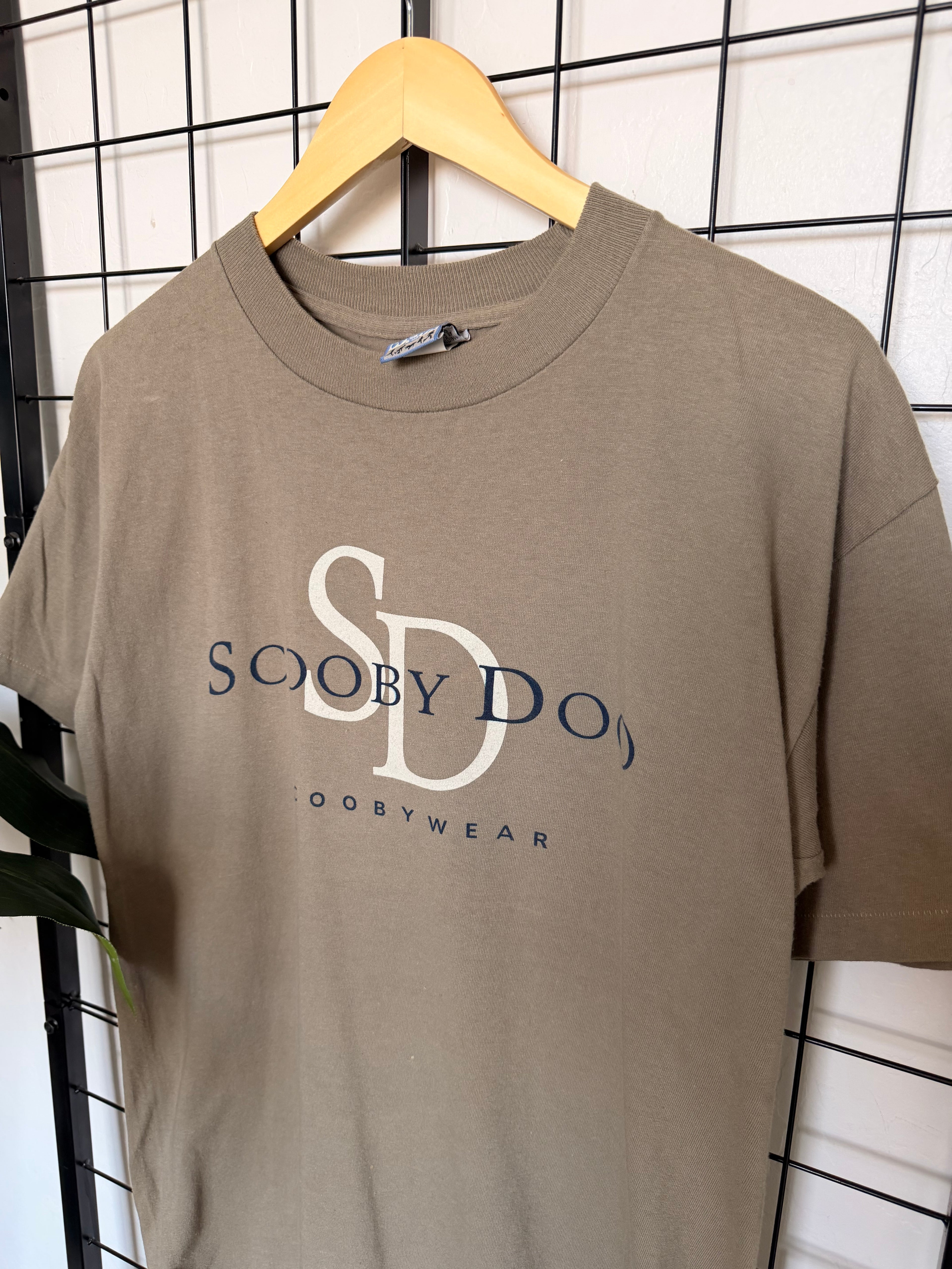 90s Scoobywear big face tee - M