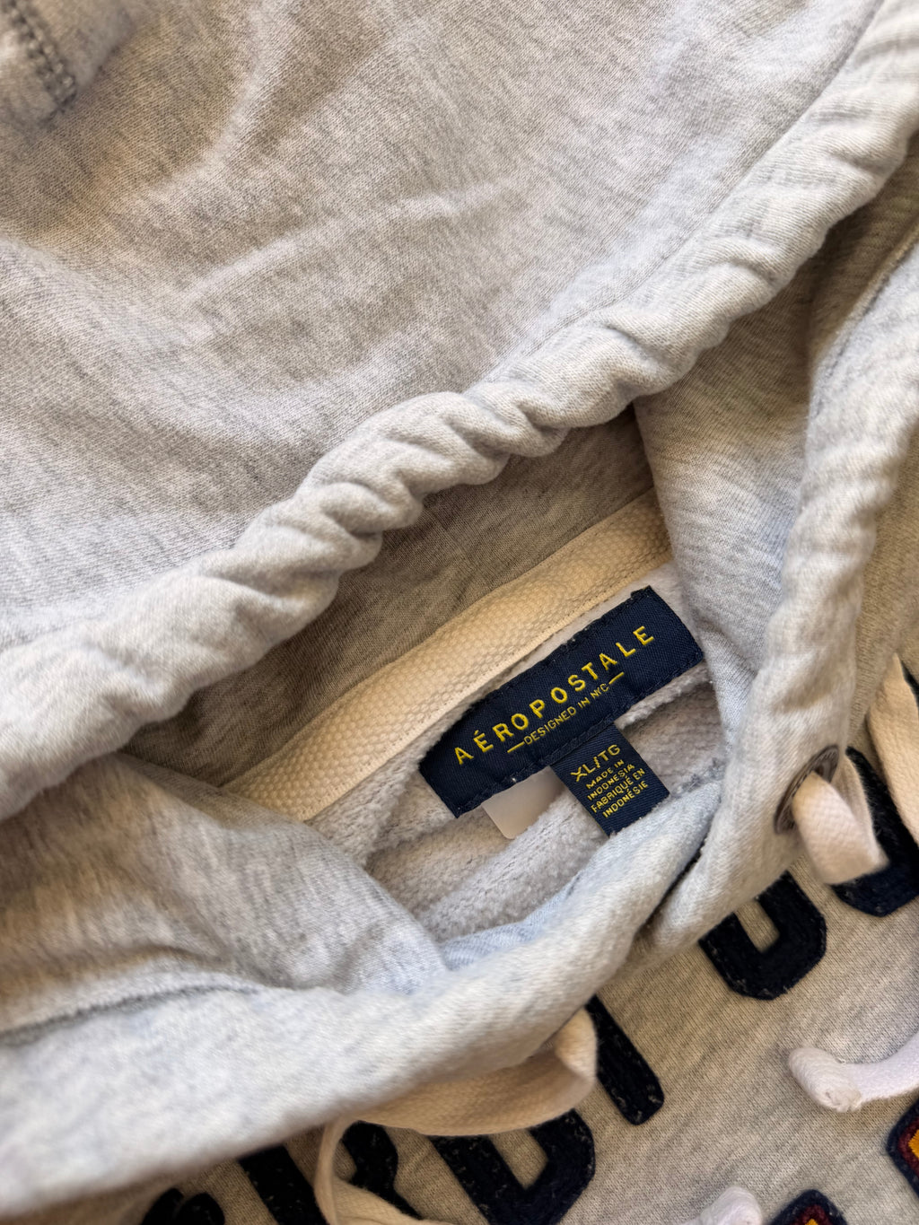 Aeropostale NY grey hoodie - XL