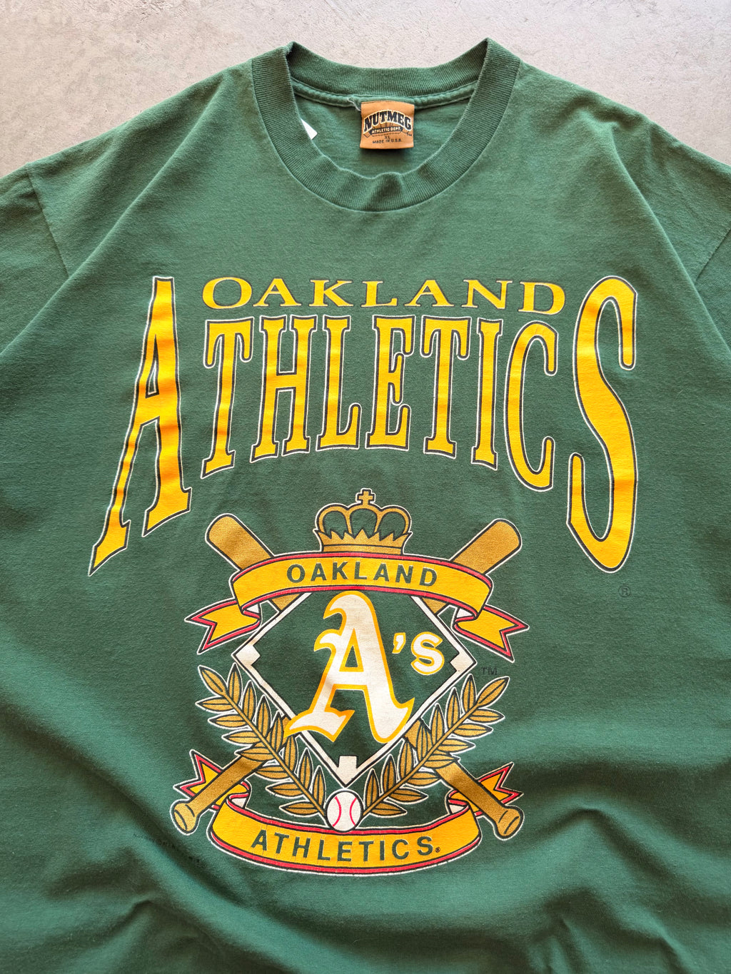 90s Oakland A's tee - XL