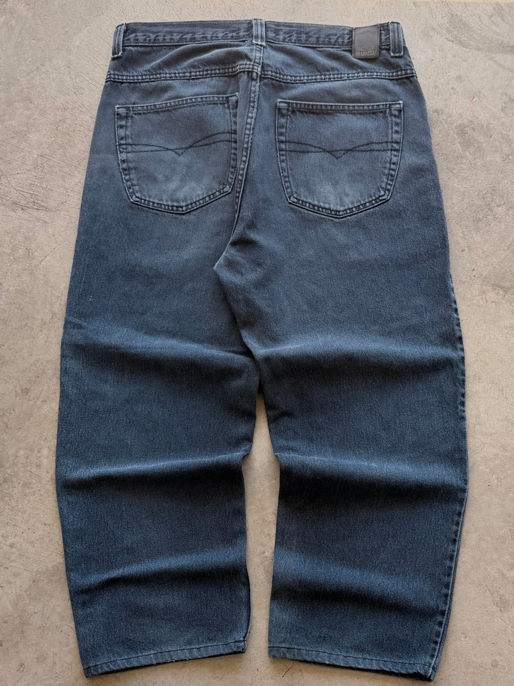 Anchor Blue baggy jeans Sz 34