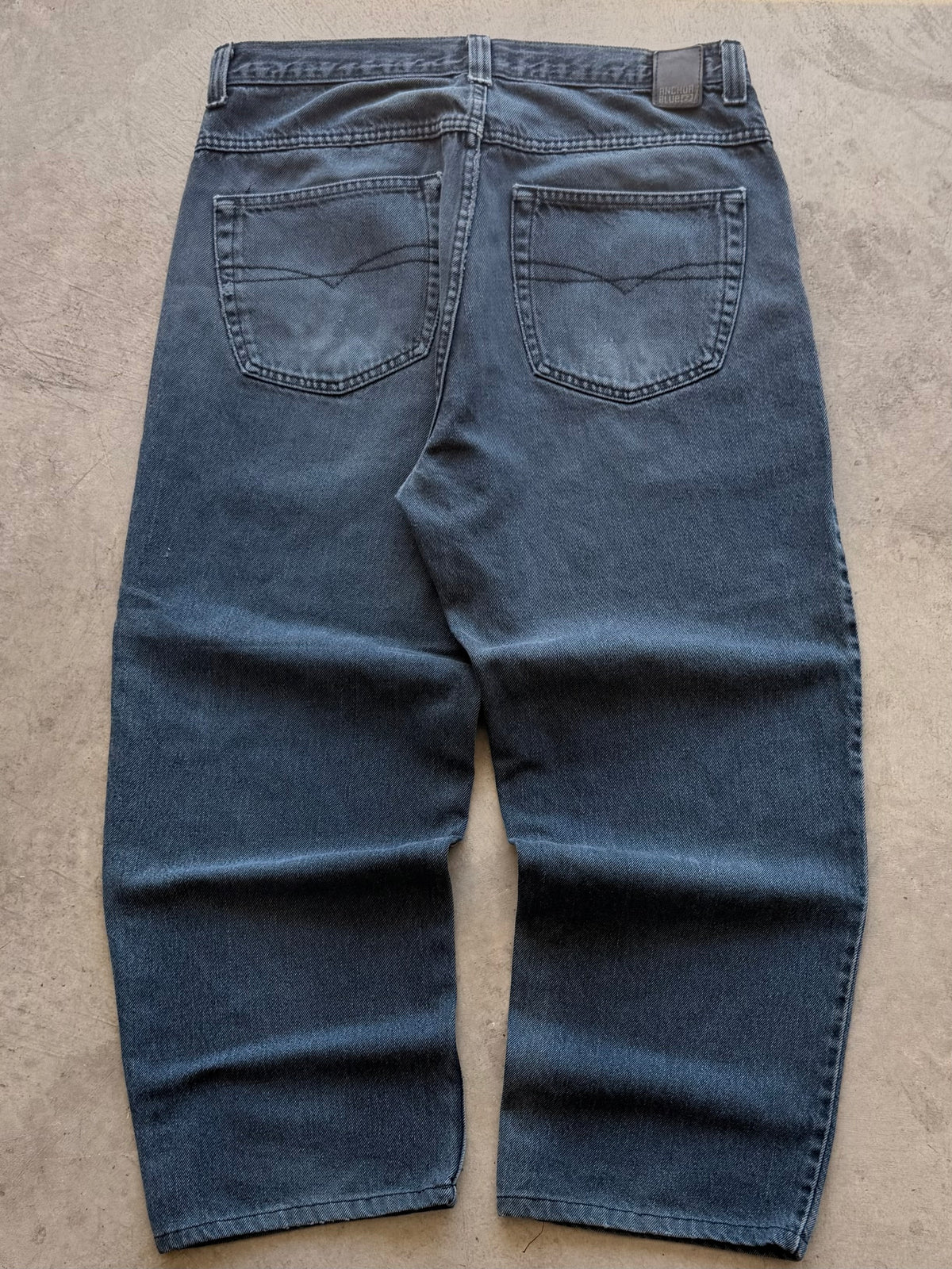 Anchor Blue baggy jeans Sz 34