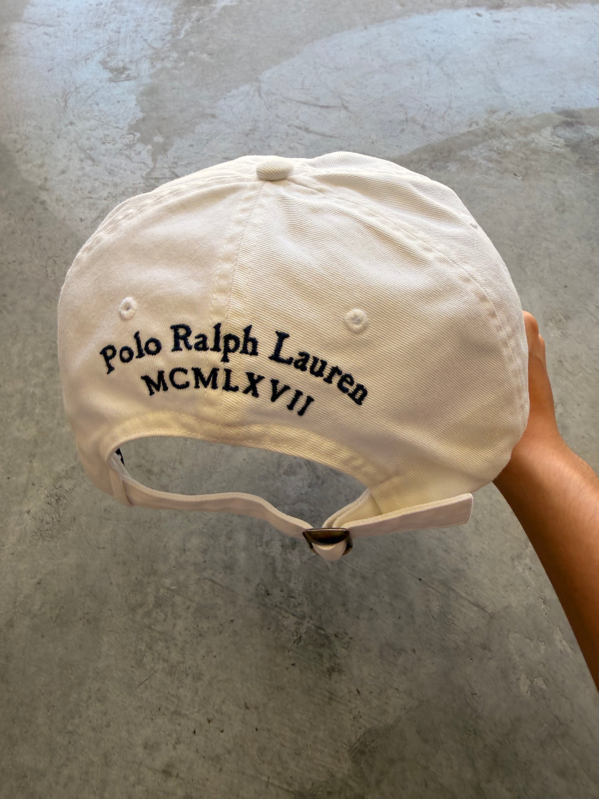 Polo white hat #3