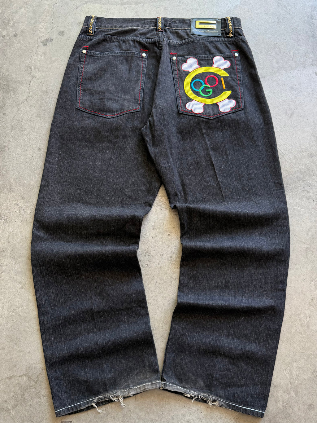 Coogi black jeans Sz 37