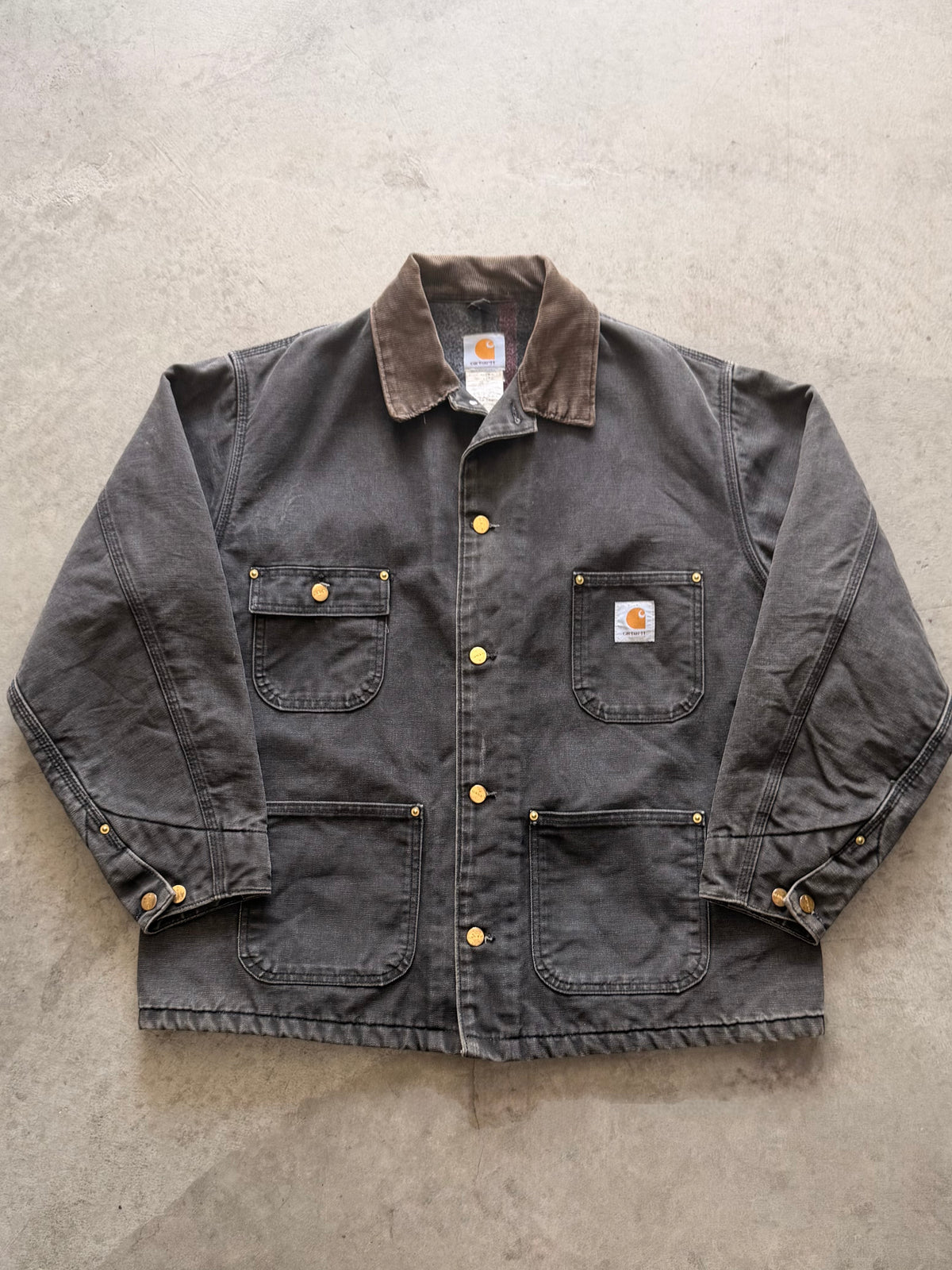 Carhartt black chore jacket - XL