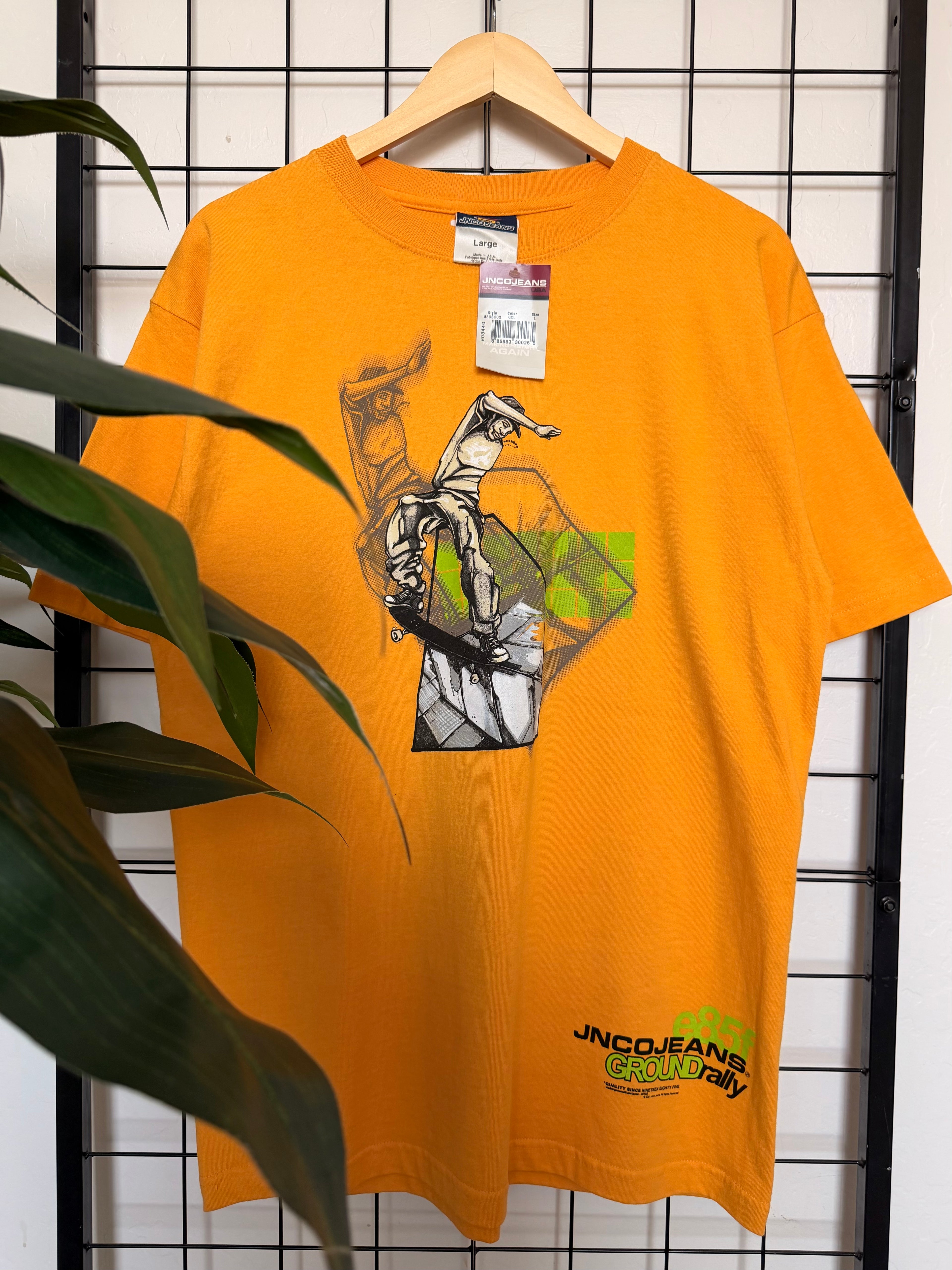 NWT JNCO Jeans 2001 Tee - L