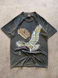 Harley Davidson metal eagle tee - M
