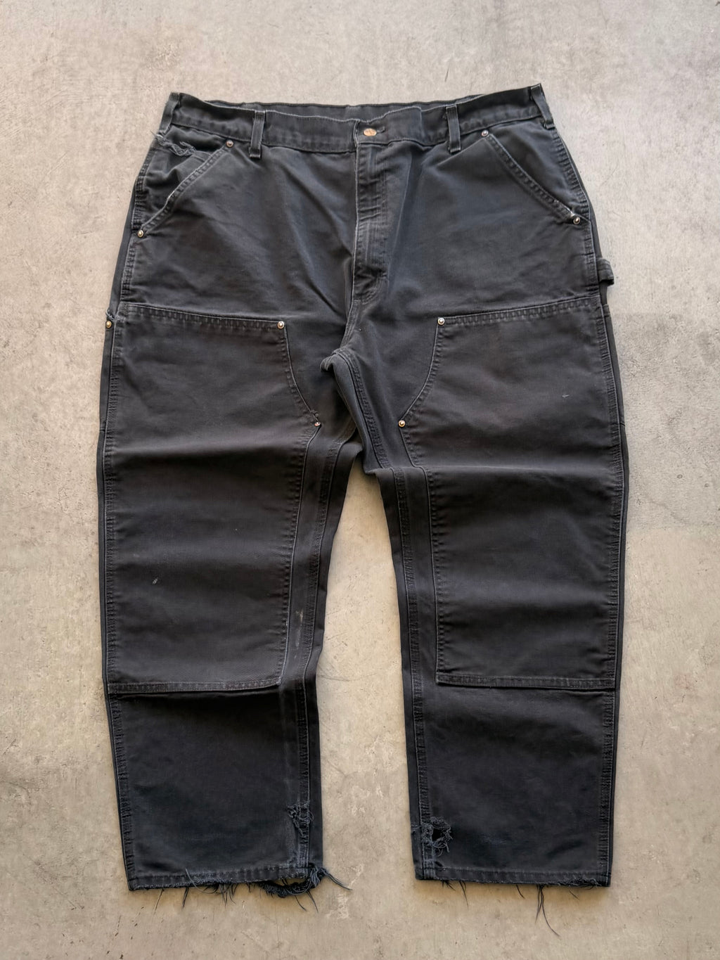 Carhartt black double knees Sz 40