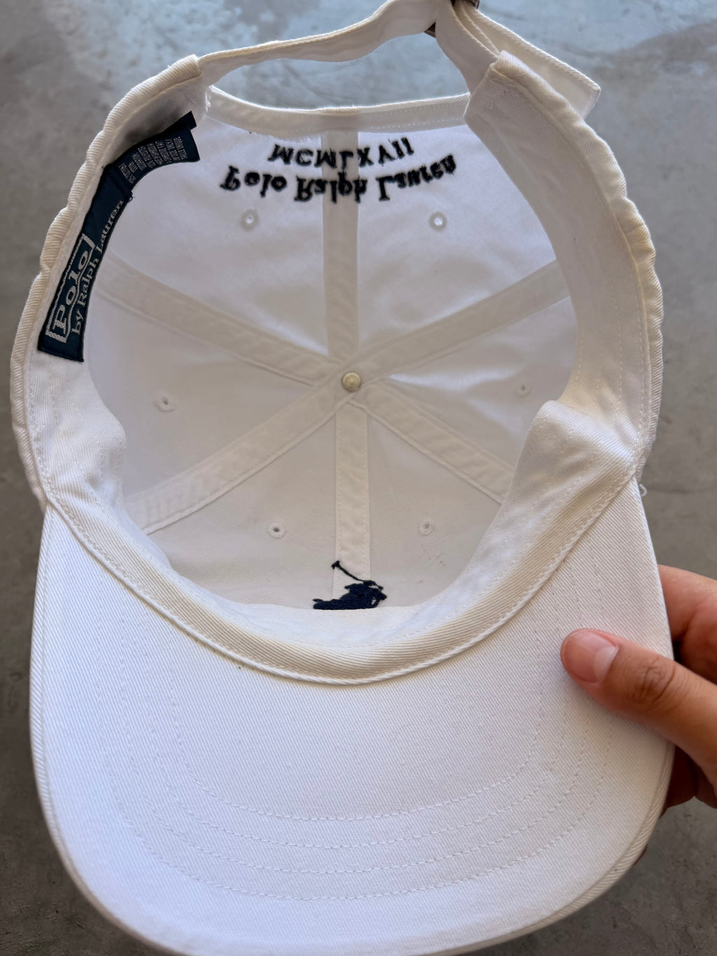 Polo white hat #3