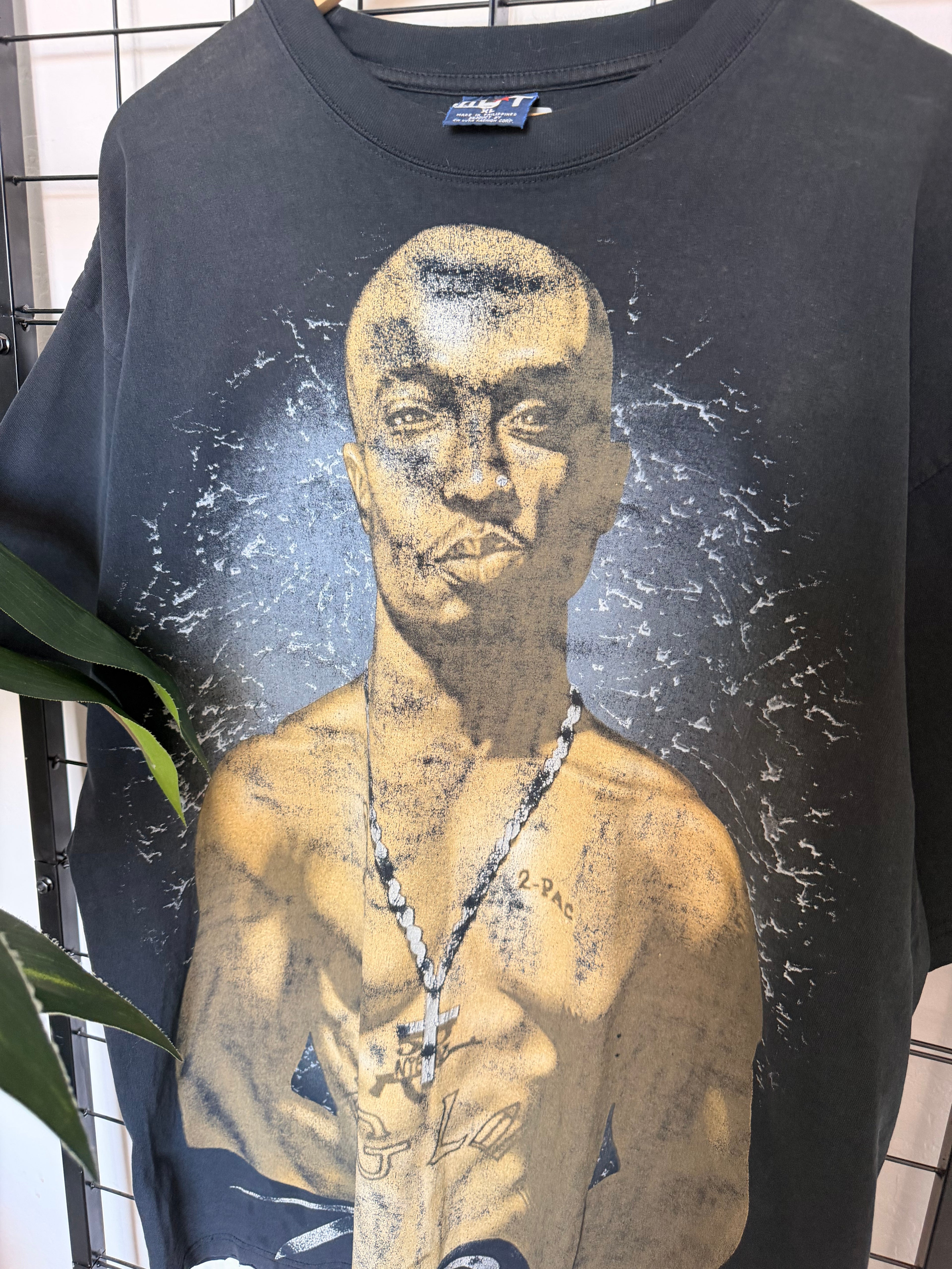 Whole body Tupac black tee - XL