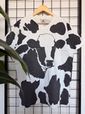 90s Cow AOP tee - L