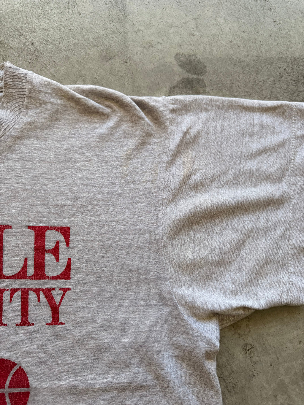 80s Temple University tee - M