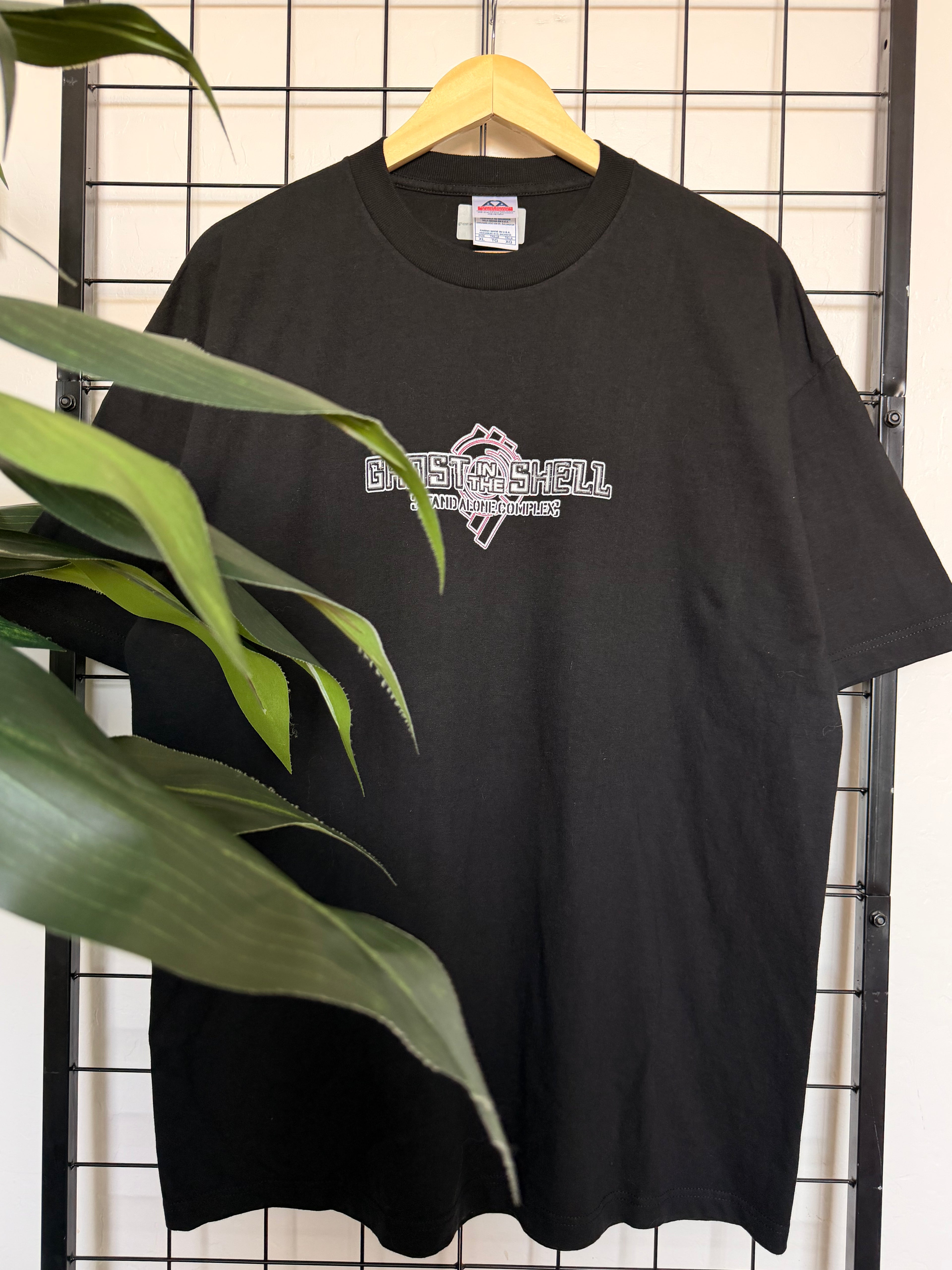 Ghost in the shell stand alone black tee - XL