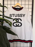 Stussy double S crewneck - L