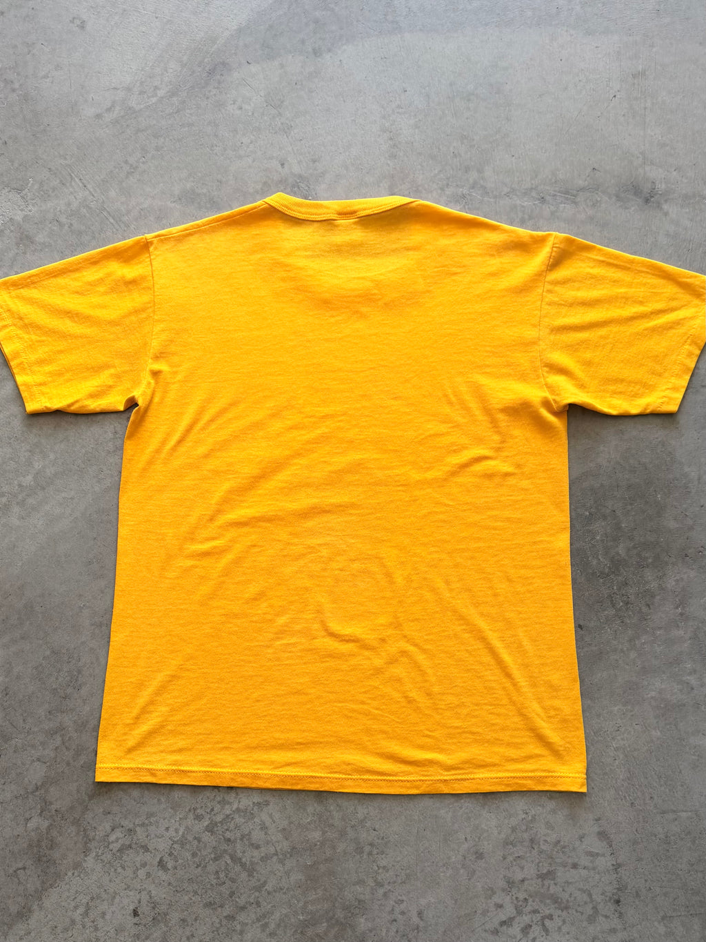 80s Roosevelt yellow tee - M