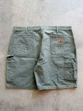 Carhartt Moss Green carpenter shorts Sz 40