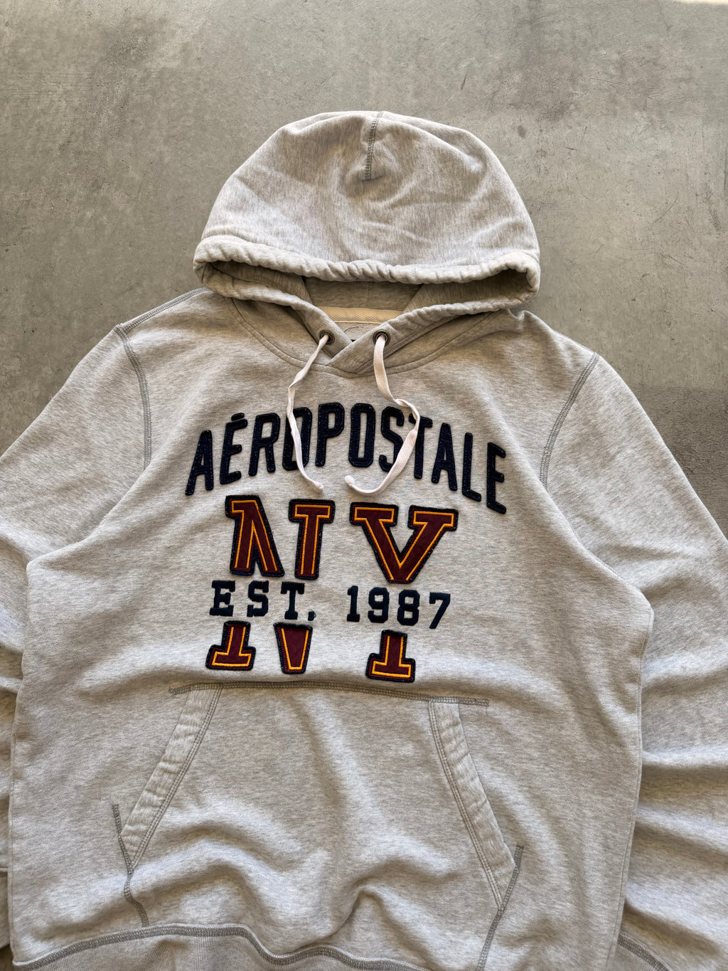 Aeropostale NY grey hoodie - XL
