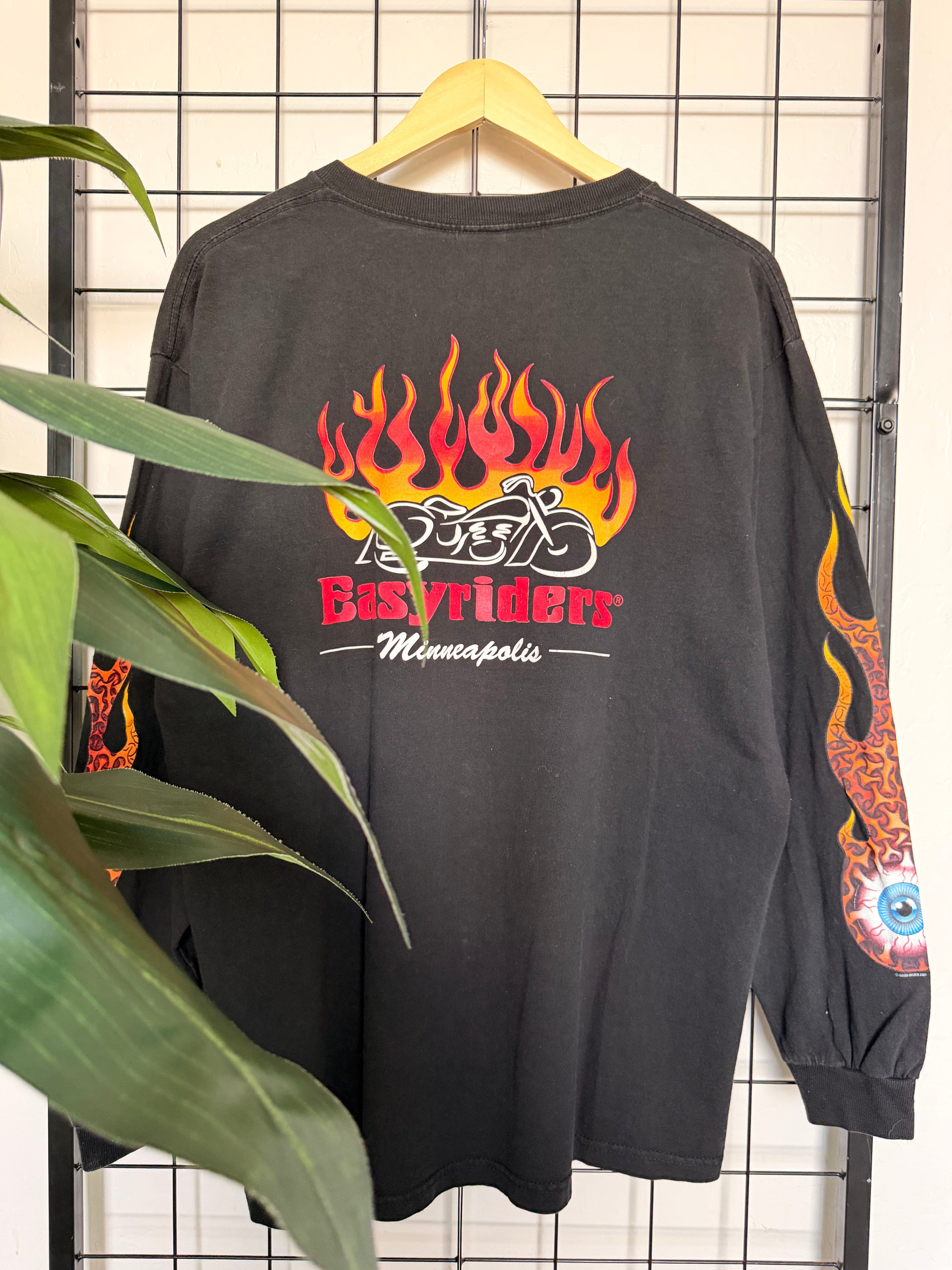Easyrider 2001 eyeball long sleeve tee - L