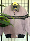 90s Carhartt santa fe purple Aztec jacket - L