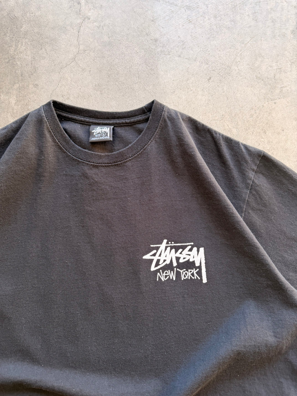 Stussy New York chapter tee - L