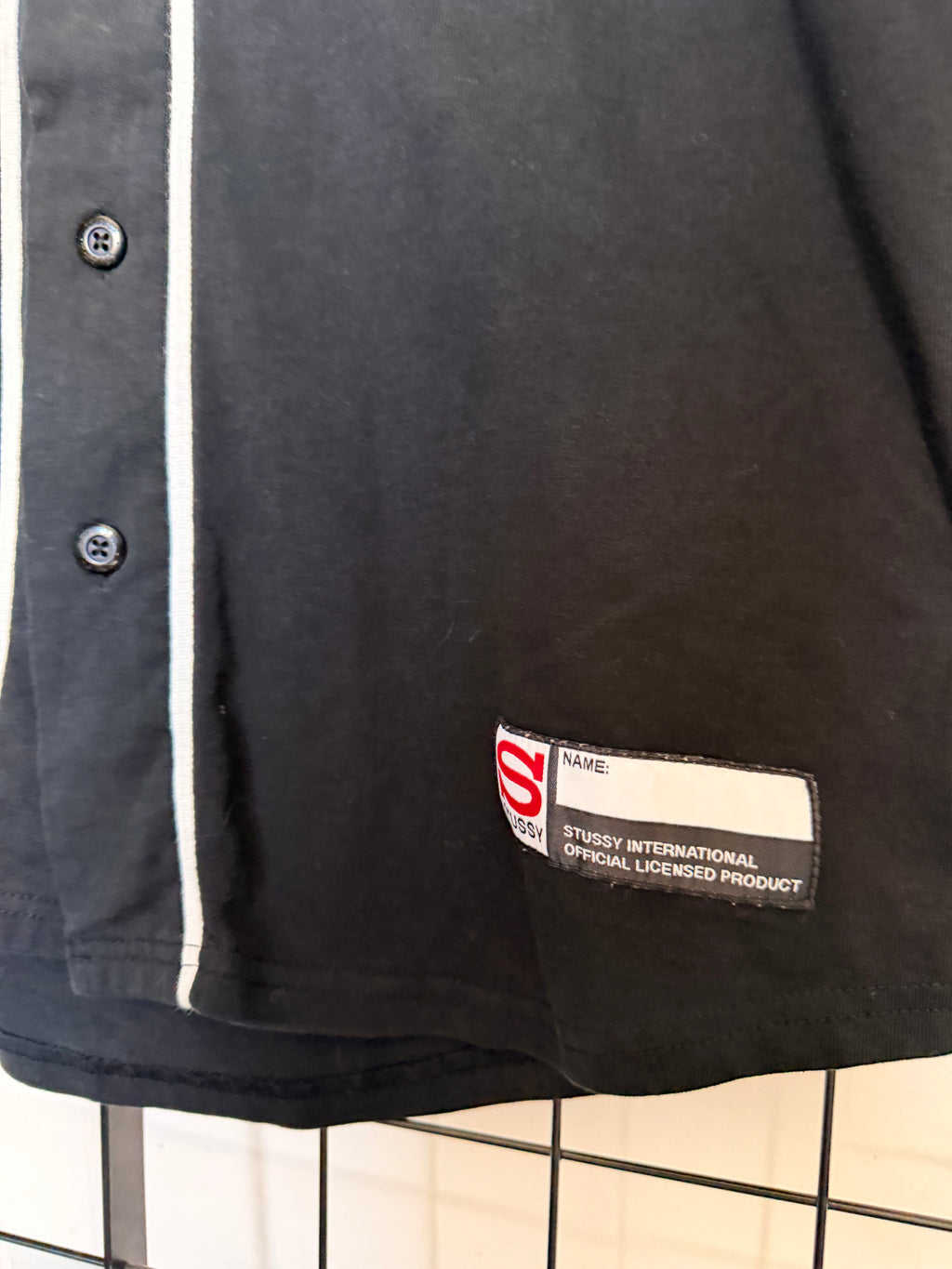Stussy baseball jersey - M