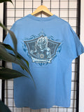 2002 Dragon Ball Z Goku blue tee - L