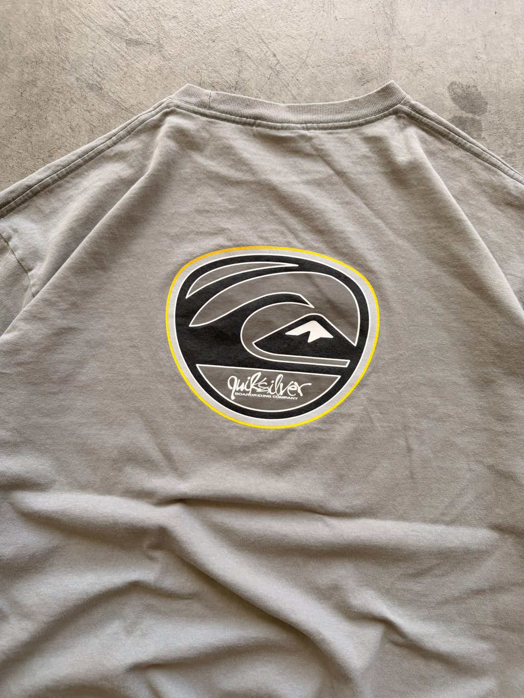 Grey Quiksilver long sleeve -  XL