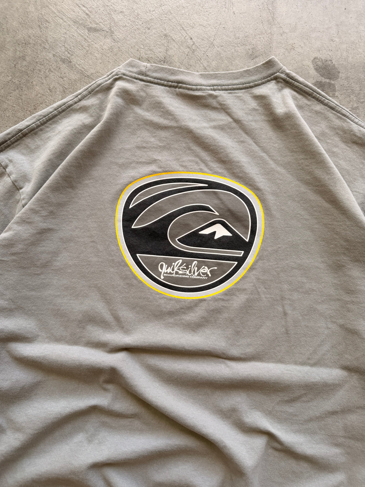 Grey Quiksilver long sleeve -  XL
