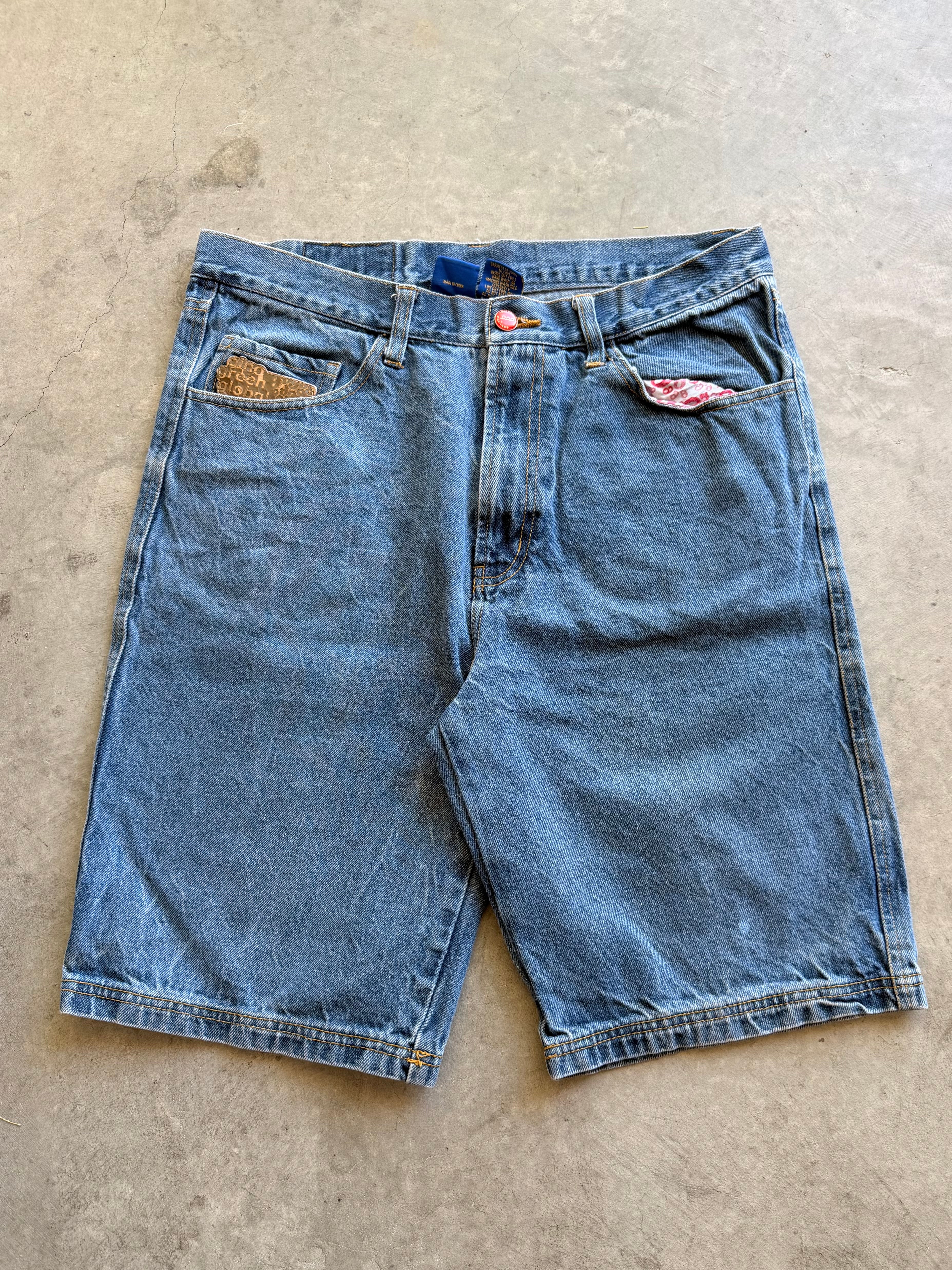 Gino Green Global jorts Sz 34