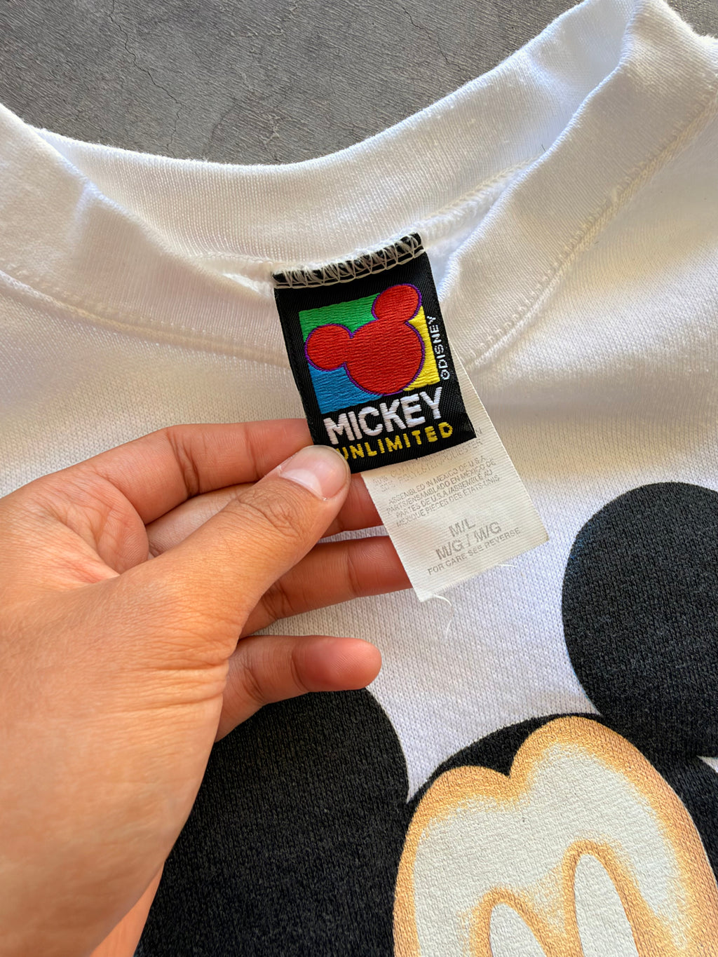 Mickey and Pluto crewneck - M