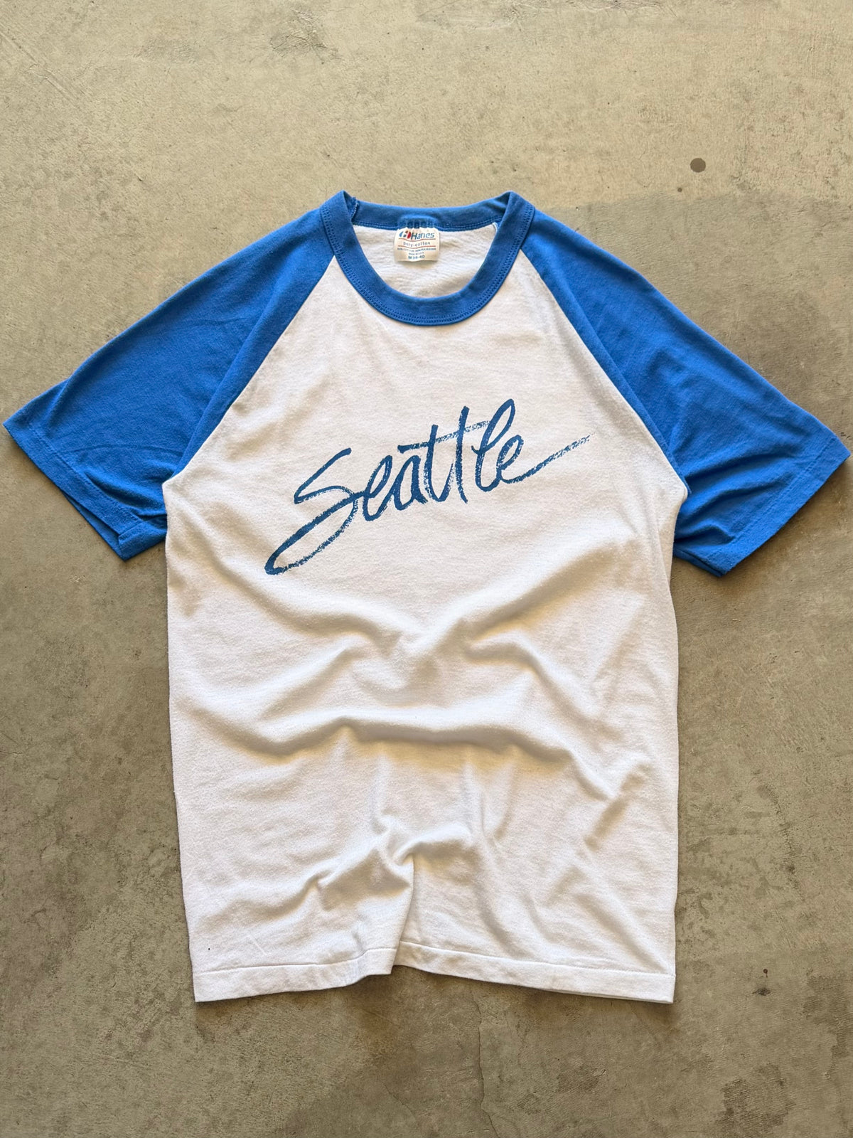 Seattle single stitch tee - M